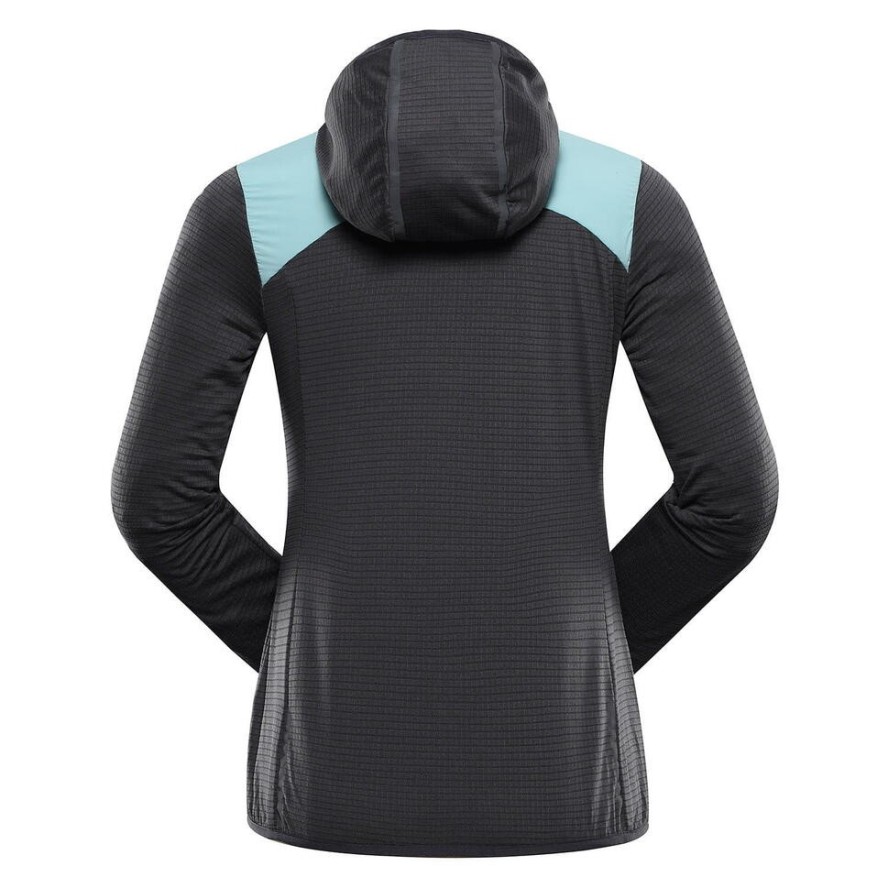 Bluza damska trekkingowa z kapturem Alpine Pro Zolla