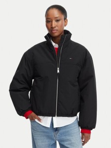 Tommy Jeans Kurtka przejściowa DW0DW22908 Czarny Regular Fit