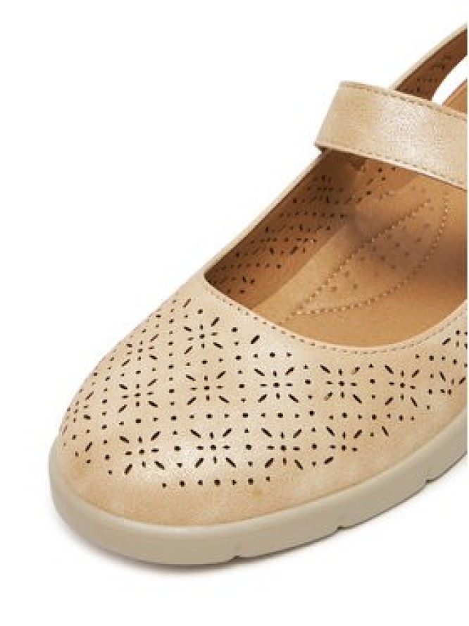 Clara Barson Półbuty WFA3588-1 Beżowy