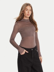 HUGO Sweter Slumy_B 50543045 Beżowy Slim Fit