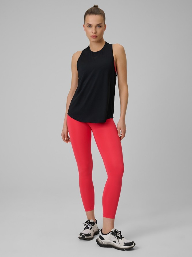 4F Top treningowy szybkoschnący damski - czarny M