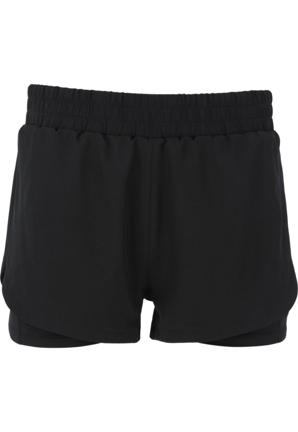 Spodenki do biegania damskie Endurance Yarol 2w1
