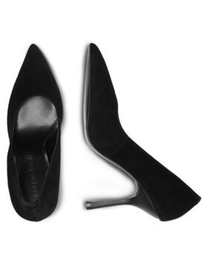 Sergio Bardi Szpilki WYL3668-4Z-SB Czarny