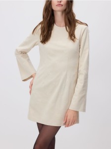 Sukienka mini - beżowy