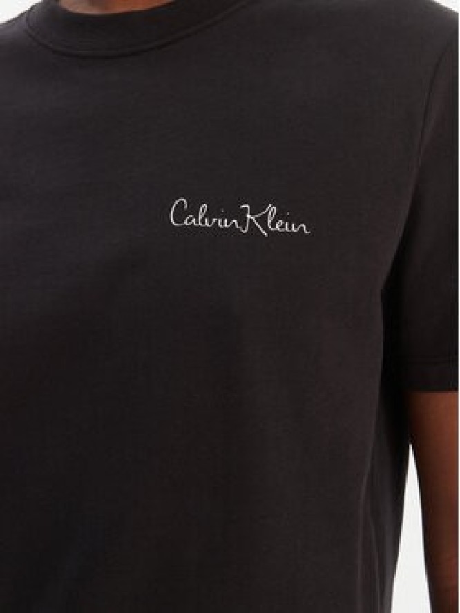 Calvin Klein Jeans T-Shirt LV047E809G Czarny Classic Fit