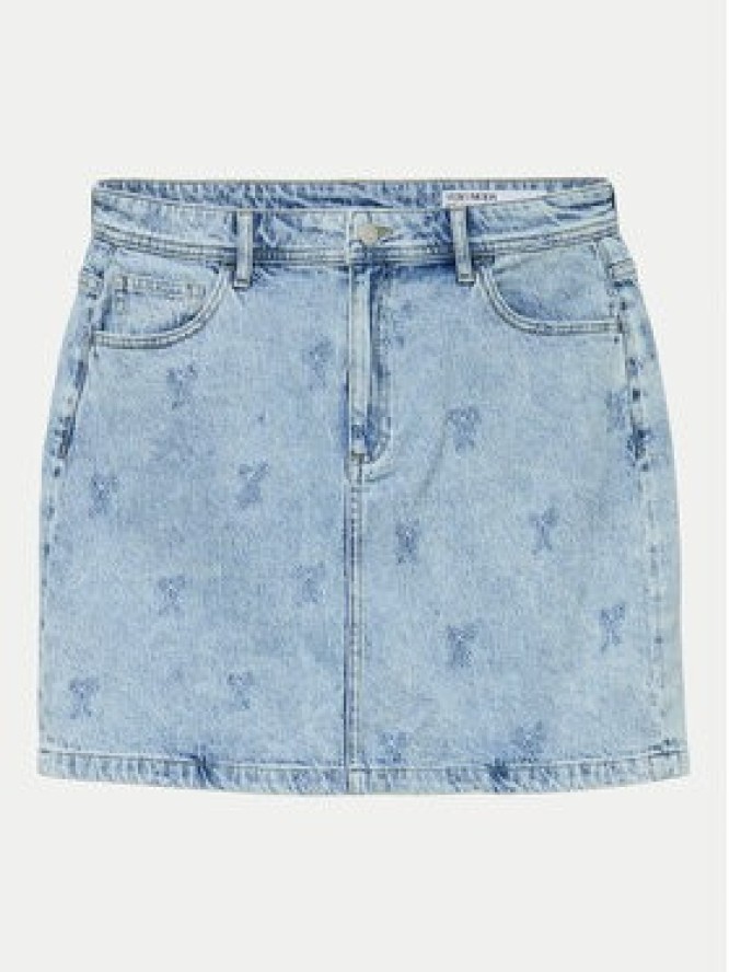 Vero Moda Spódnica jeansowa Tessa 10326888 Niebieski Regular Fit