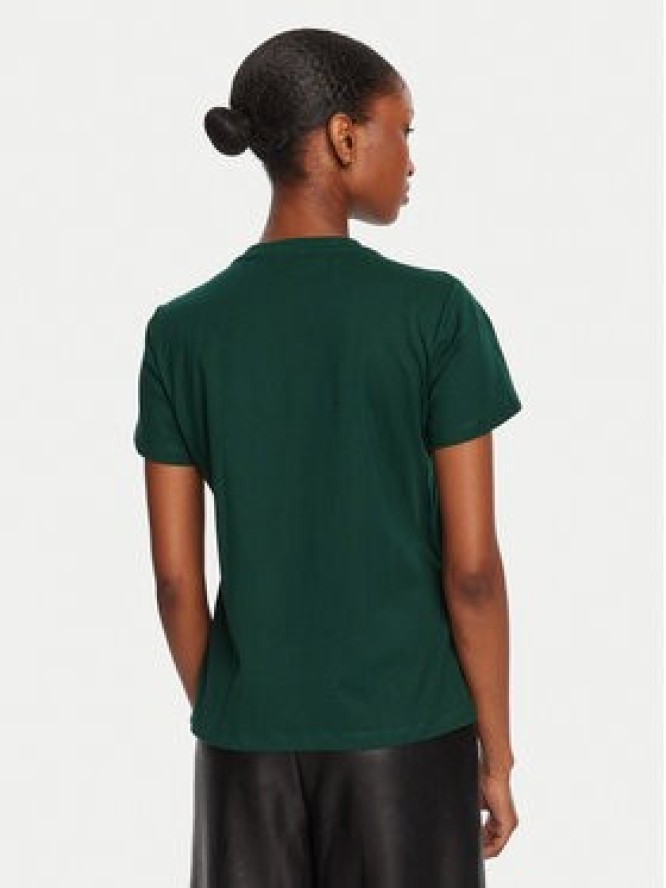 PINKO T-Shirt Quentin 100535 A2RN Zielony Regular Fit