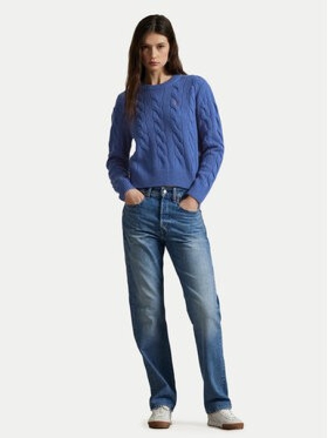 Polo Ralph Lauren Sweter 211A91216004 Niebieski Straight Fit
