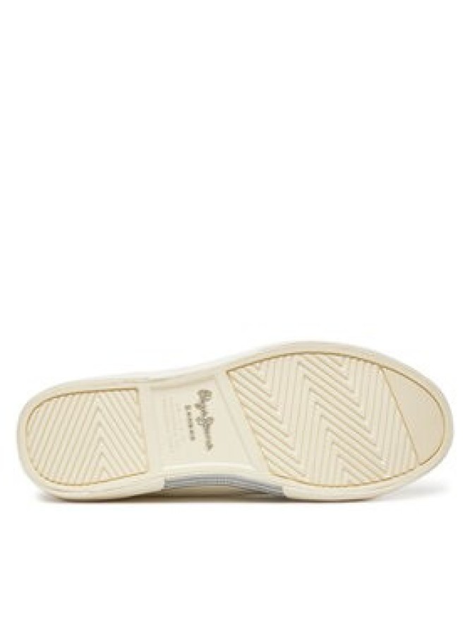 Pepe Jeans Sneakersy Kenton Knit PLS31601 Biały