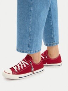 Converse Trampki Chuck Taylor All Star Hearts A19057C Czerwony