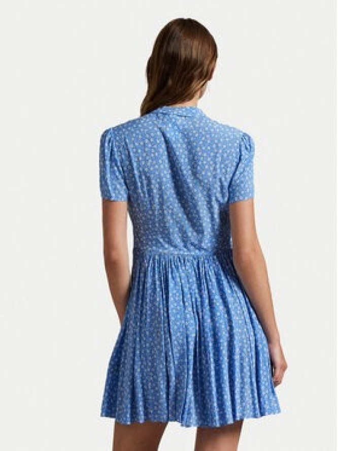 Polo Ralph Lauren Sukienka letnia 211969150001 Niebieski Regular Fit