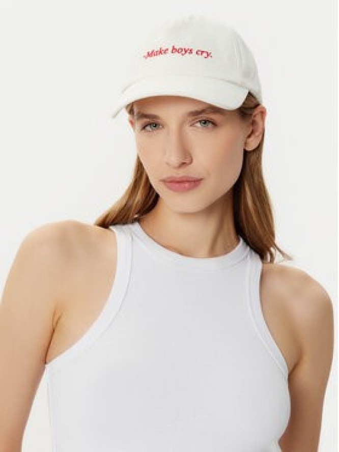 HUGO Czapka z daszkiem Cara 50533420 Biały