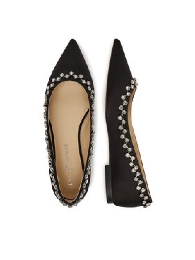 Eva Minge Baleriny MILA-V1166-28-1 Czarny