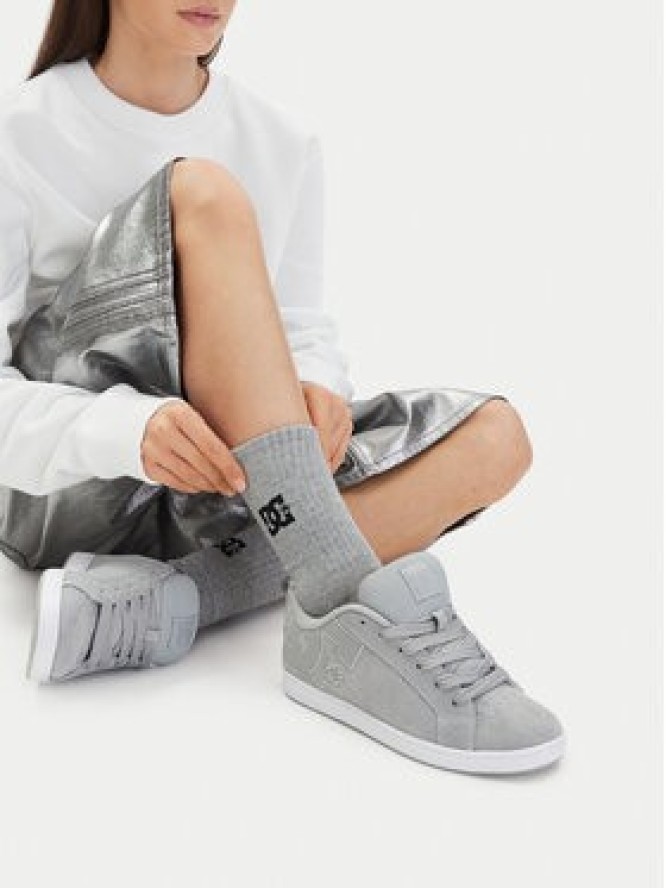DC Shoes Sneakersy EO-COURT GRAFFIK SD DC02222025 Szary