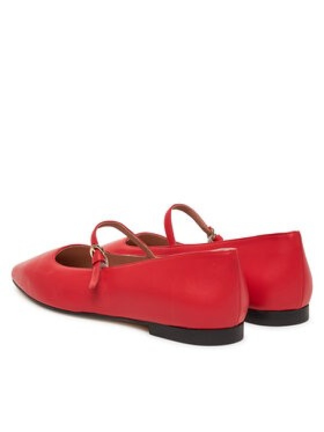Pollini Baleriny SA11051C0MTE0501 Czerwony