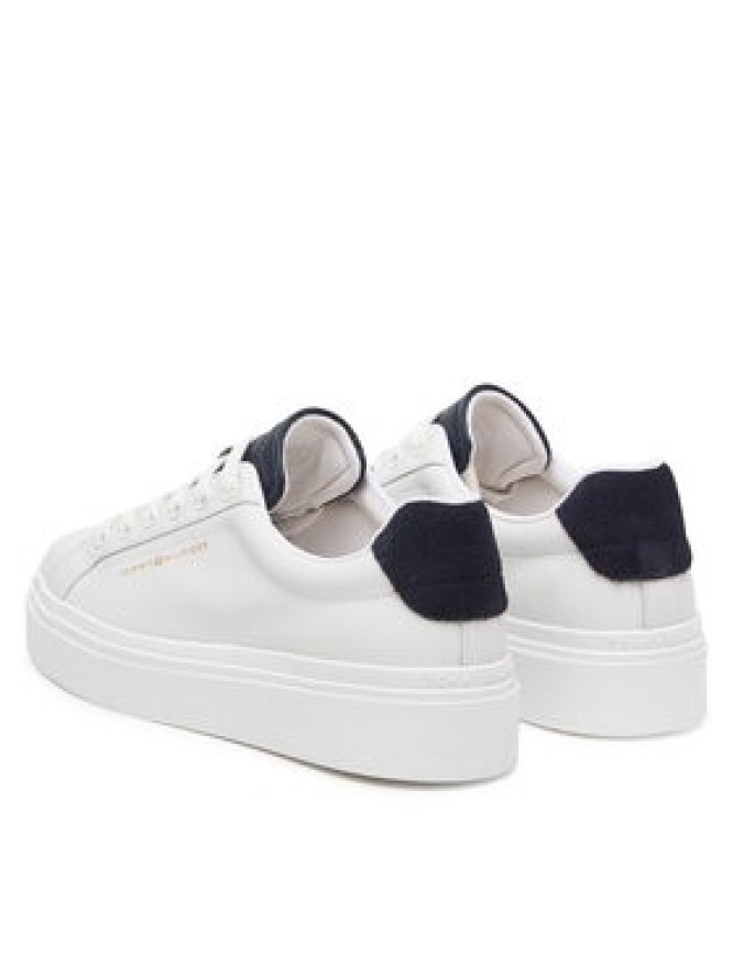 Tommy Hilfiger Sneakersy Th Feminine Platform Monogram FW0FW09594 Biały