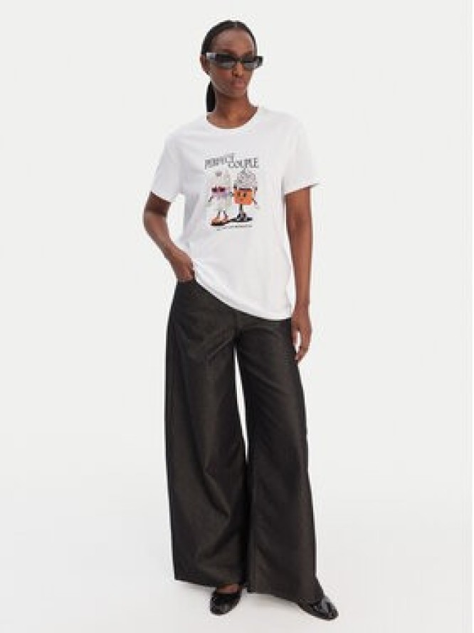 Liu Jo T-Shirt WA6163 JS904 Biały Relaxed Fit