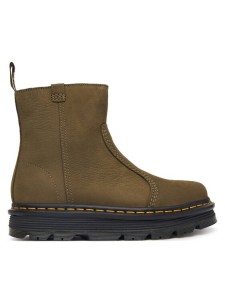 Dr. Martens Botki ZEBZAG Rigger Olive Wyoming DM42022300 Zielony