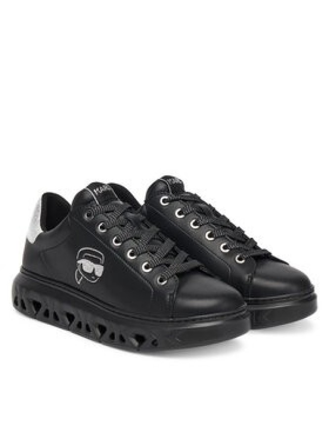 KARL LAGERFELD Sneakersy KL64525 Czarny