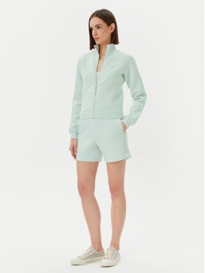 Guess Bluza V2YQ17 K7UW2 Zielony Regular Fit