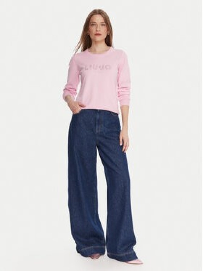 Liu Jo Sweter TF5248 MS63L Różowy Regular Fit