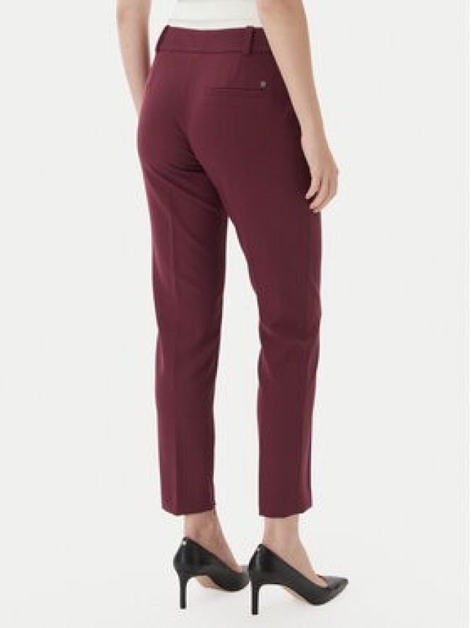 HUGO Spodnie materiałowe Hedima-1 50544742 Fioletowy Slim Fit