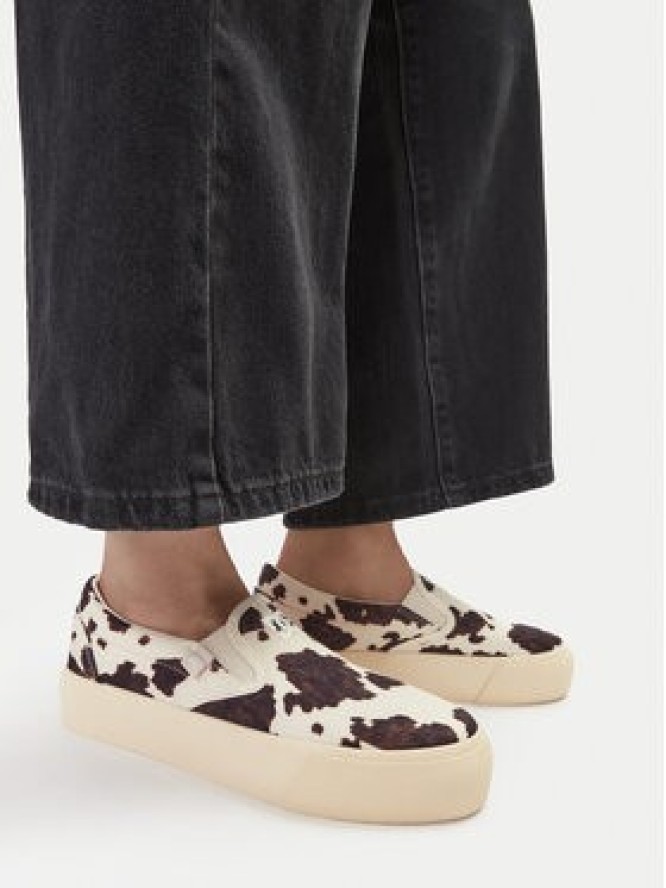 DC Shoes Tenisówki CEO-LEA-ZL-0012 Écru