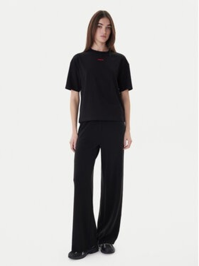 Hugo T-Shirt 50490593 Czarny Relaxed Fit