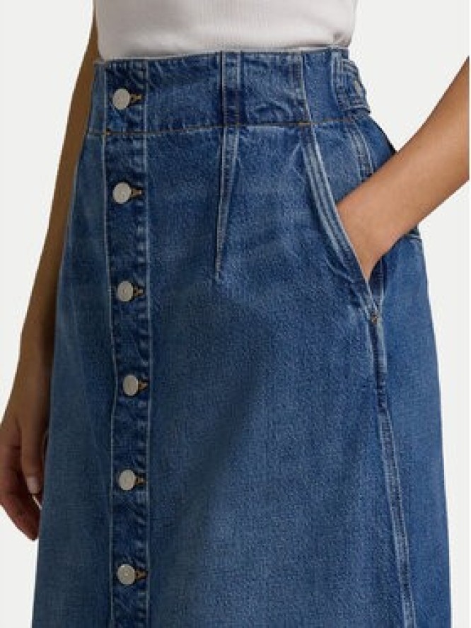 Polo Ralph Lauren Spódnica jeansowa 211959036001 Niebieski Regular Fit