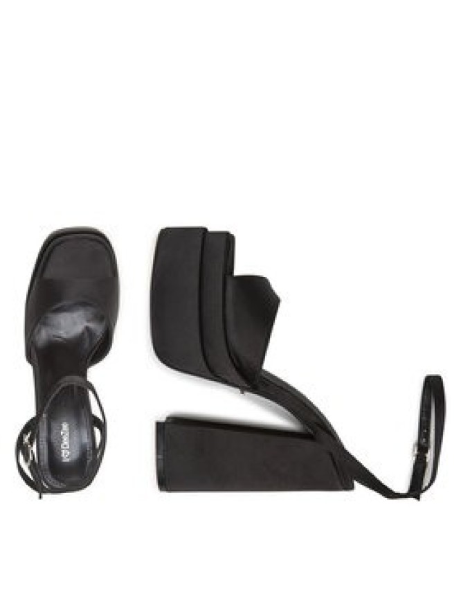 DeeZee Sandały ZALE3543-1A Czarny