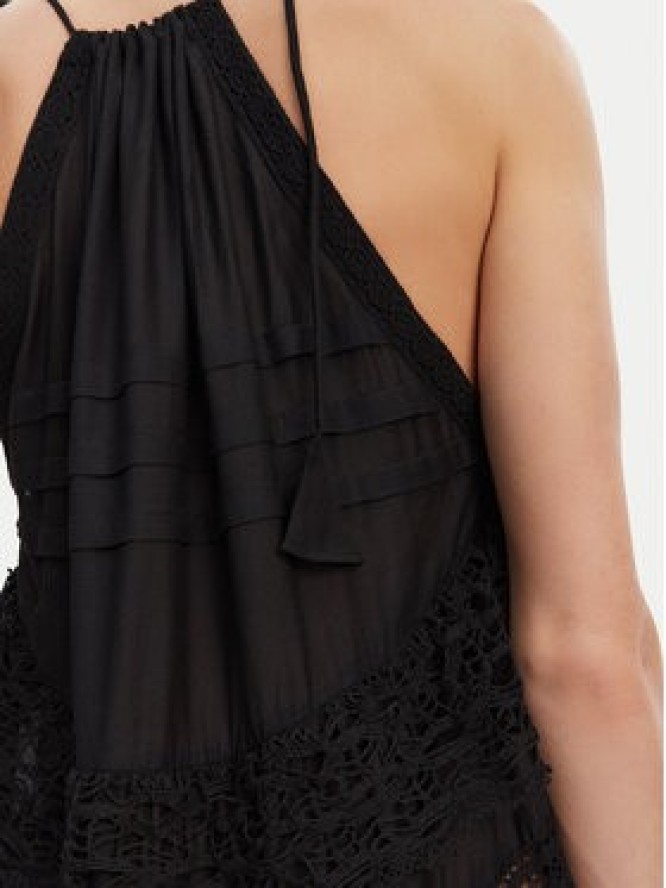 Munthe Sukienka letnia Fuenta 251132225128 Czarny Loose Fit