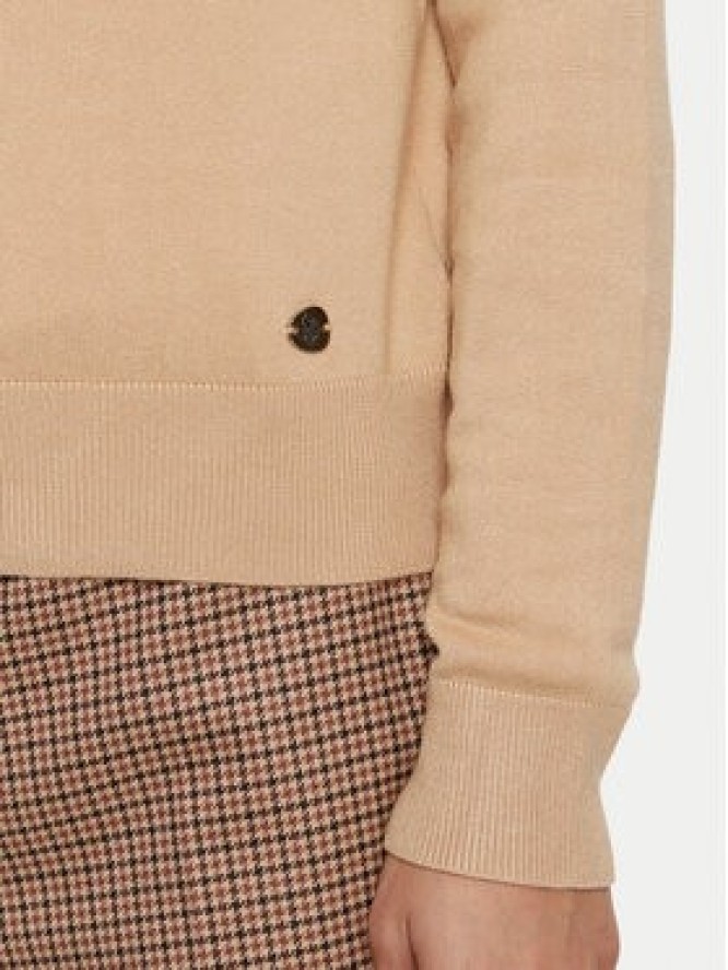 U.S. Polo Assn. Sweter WUP0394 Beżowy Regular Fit