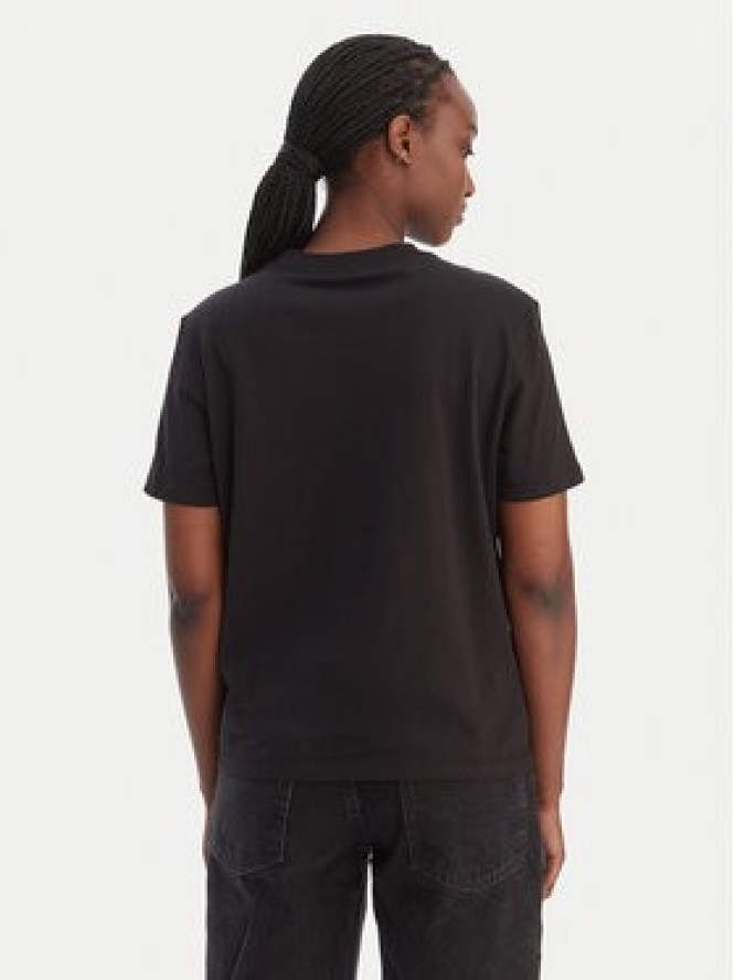 Calvin Klein Jeans T-Shirt LV047E809G Czarny Classic Fit