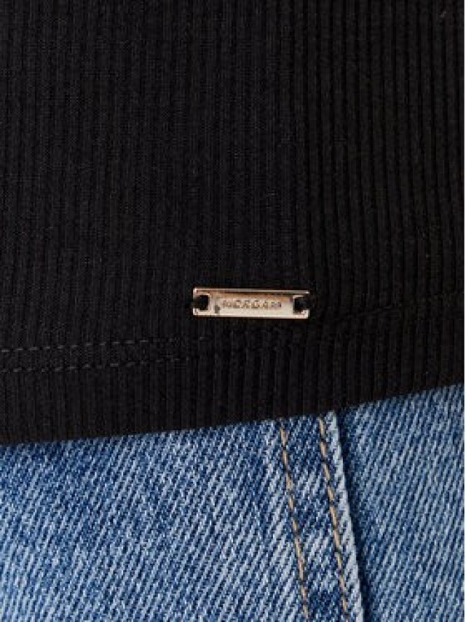 Morgan Bluzka 252-DALI Czarny Slim Fit
