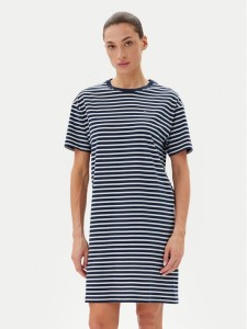 Tommy Hilfiger Sukienka codzienna UW0UW05937 Granatowy Regular Fit