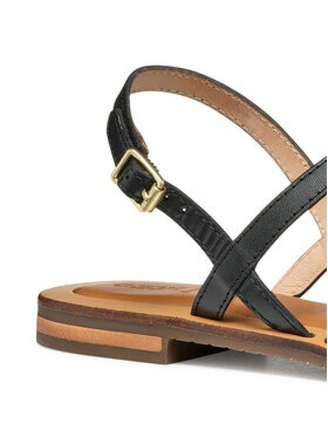 Geox Sandały D Sozy Qc D55YFA 0001J C9999 Czarny