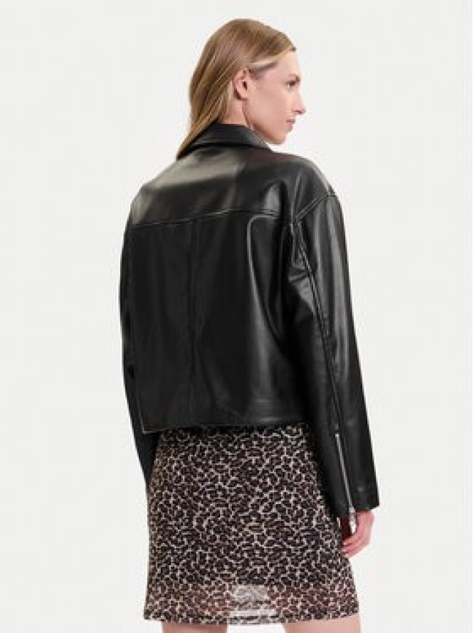 ONLY Kurtka z imitacji skóry Nicki 15356871 Czarny Regular Fit