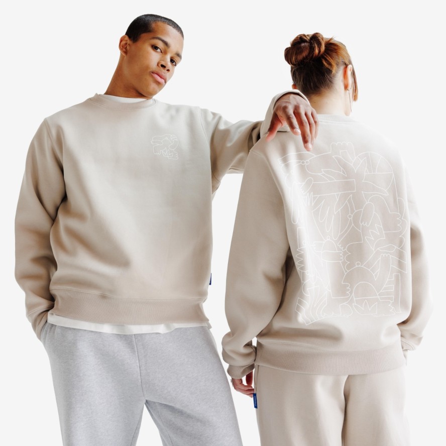 Bluza z okrągłym dekoltem unisex Elementals