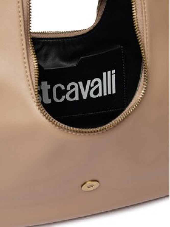 Just Cavalli Torebka Iconic Snakes 81RA4BA4 ZSA89 Beżowy ciemny