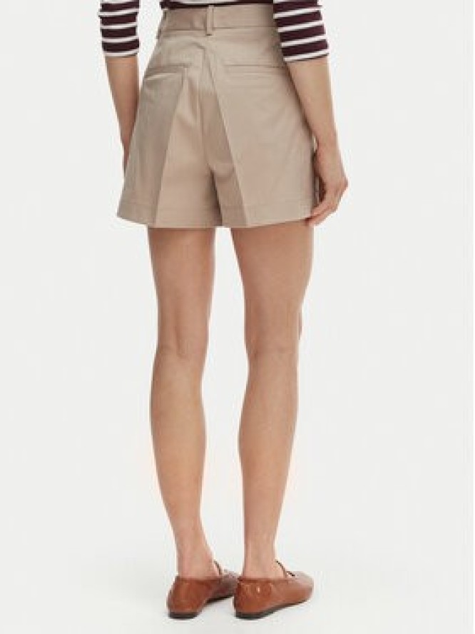 Tommy Hilfiger Szorty materiałowe WW0WW49592 Beżowy Regular Fit