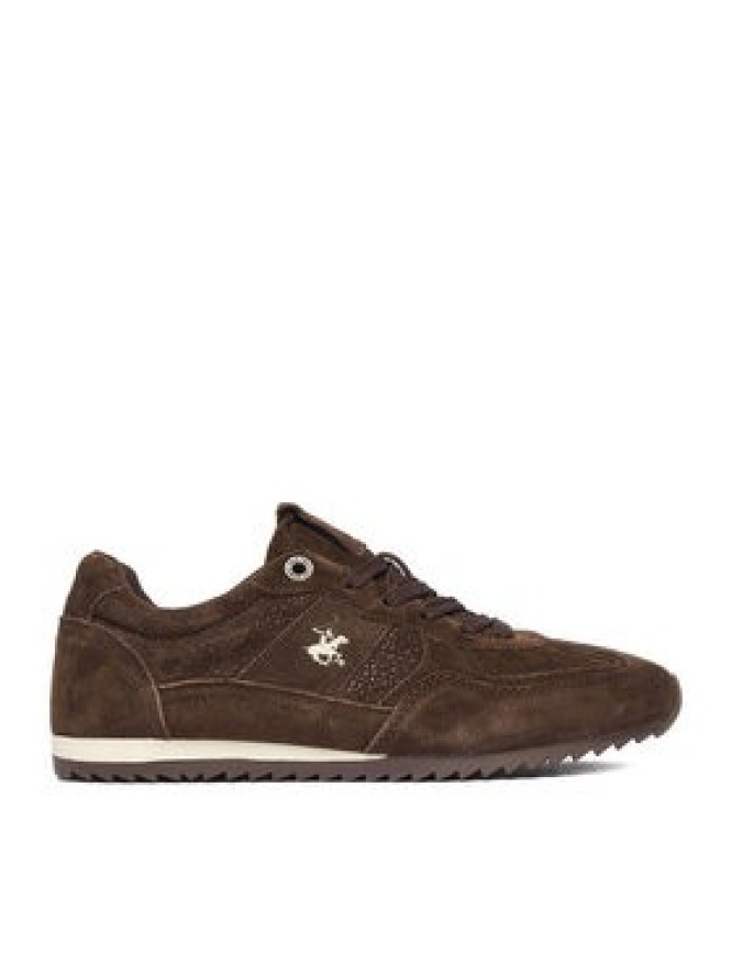 Beverly Hills Polo Club Sneakersy EO-WP40-FC-250104YX Brązowy