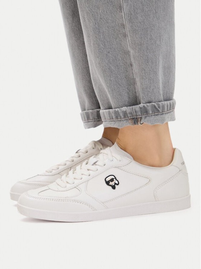 KARL LAGERFELD Sneakersy Kandidate KL63830N Biały