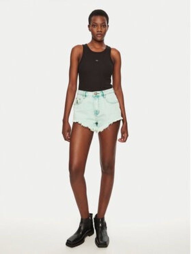 One Teaspoon Szorty jeansowe Renegades 26669 Niebieski Regular Fit
