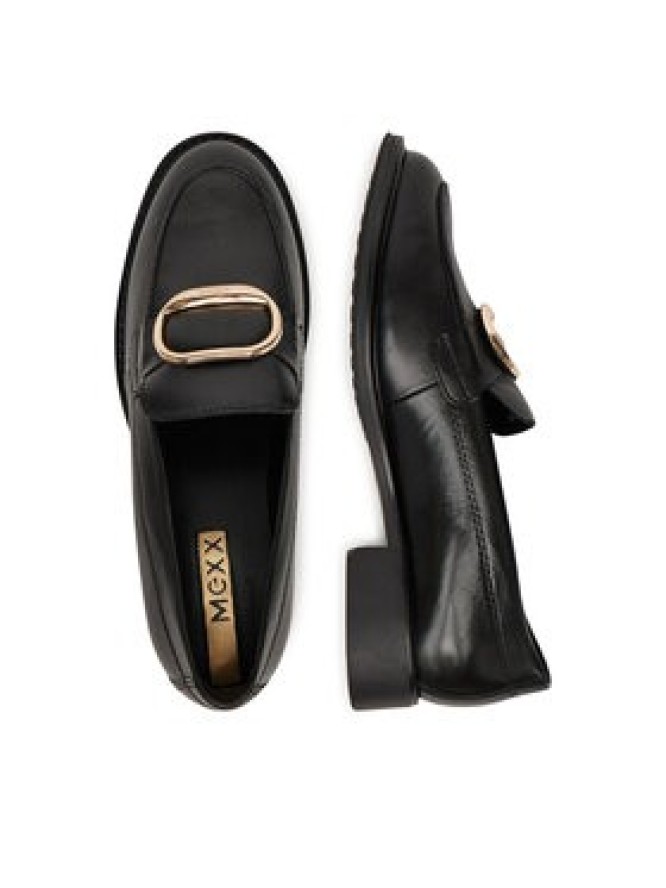 MEXX Loafersy MX/013C-RST Czarny