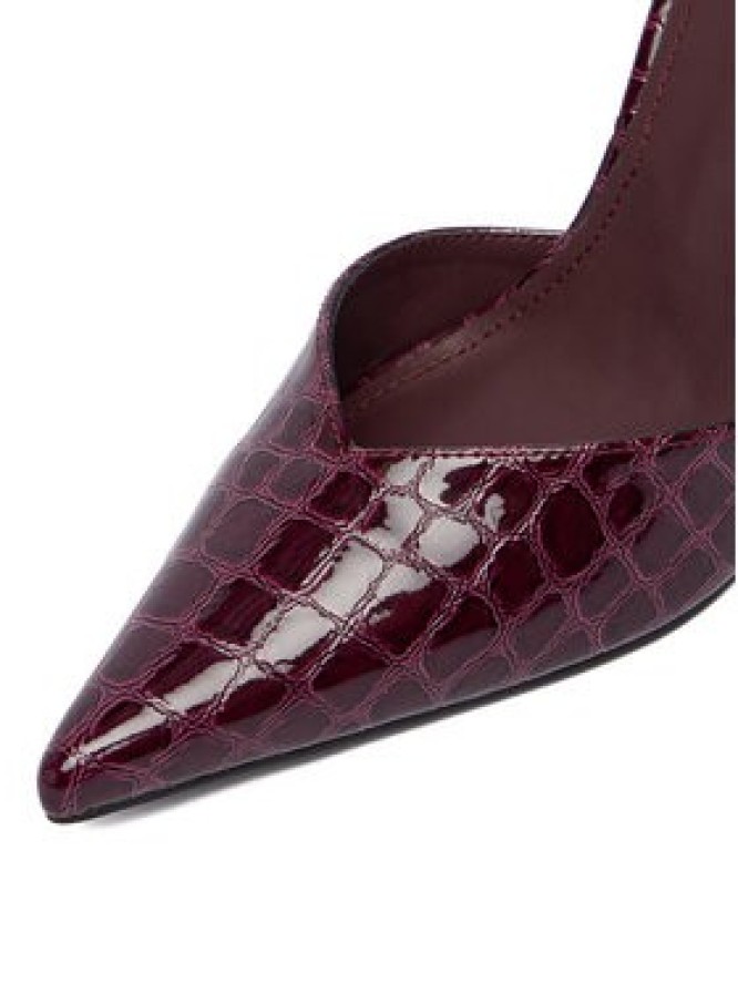 DeeZee Szpilki CEO-LS6049-10 Bordowy