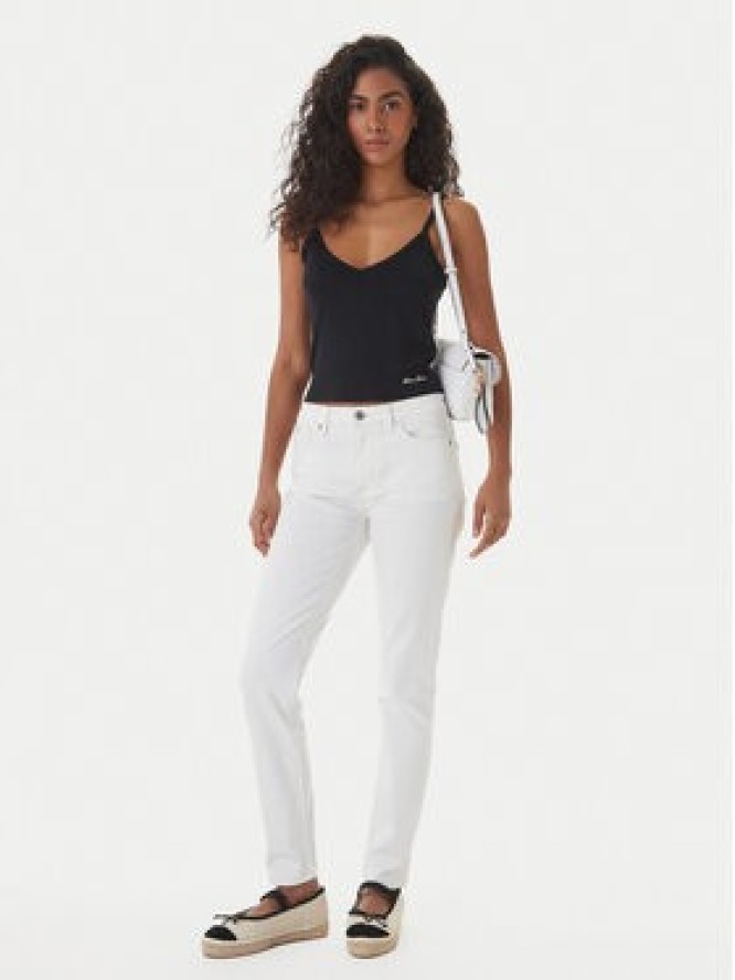 Guess Jeans Top W6GPB5 KG372 Czarny Regular Fit