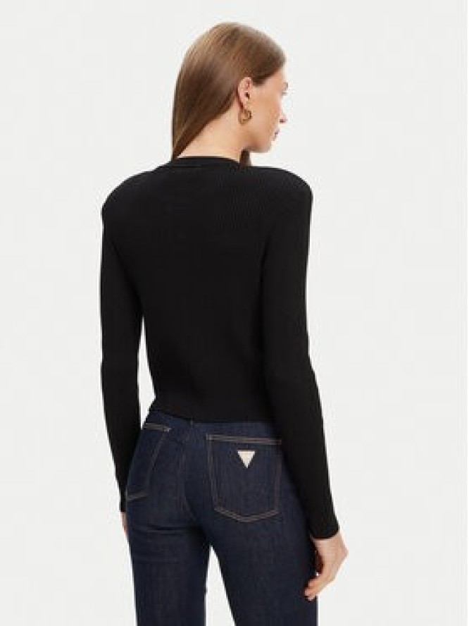 Guess Kardigan W5YR09 Z0130 Czarny Regular Fit
