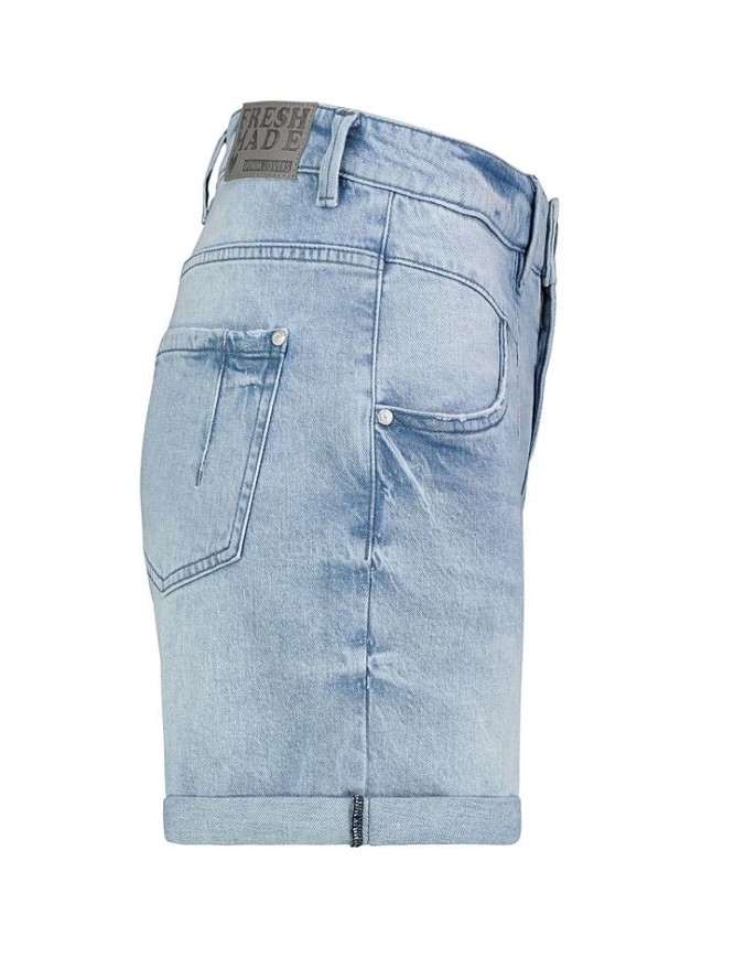 Fresh Made Bermudy dżinsowe w kolorze błękitnym rozmiar: XS