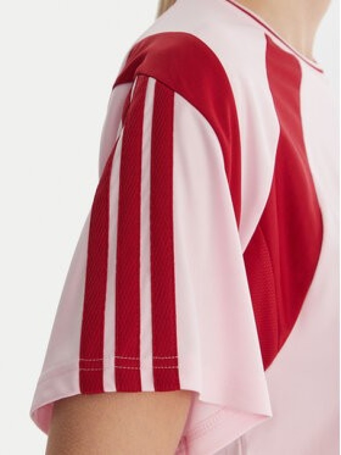 adidas T-Shirt House Of Tiro JY7624 Różowy Regular Fit