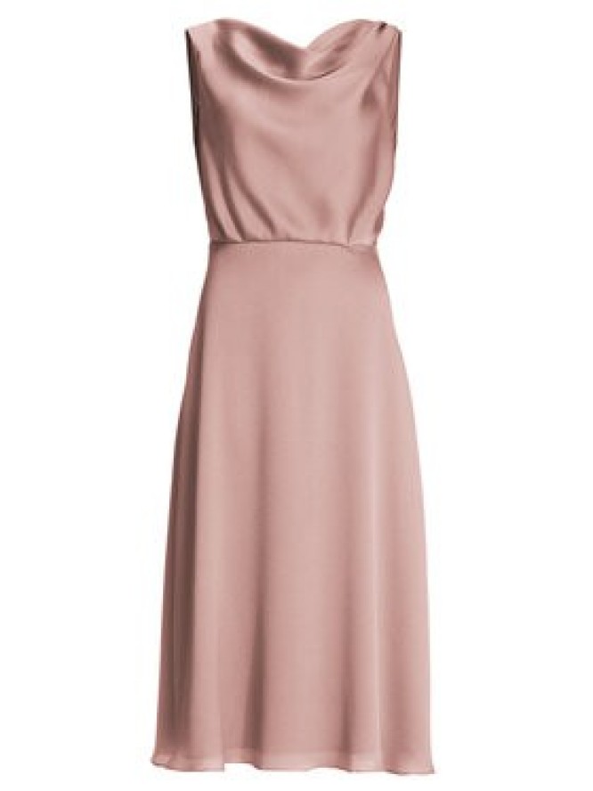 Swing Sukienka koktajlowa 5AK04900 Różowy Regular Fit